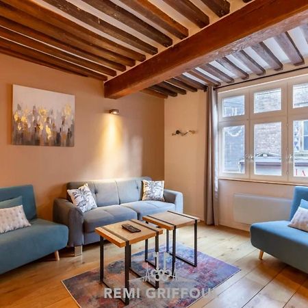 La Cachette De Lucie Heart Of Honfleur 100M From The Port 2 Guests Apartment Bagian luar foto