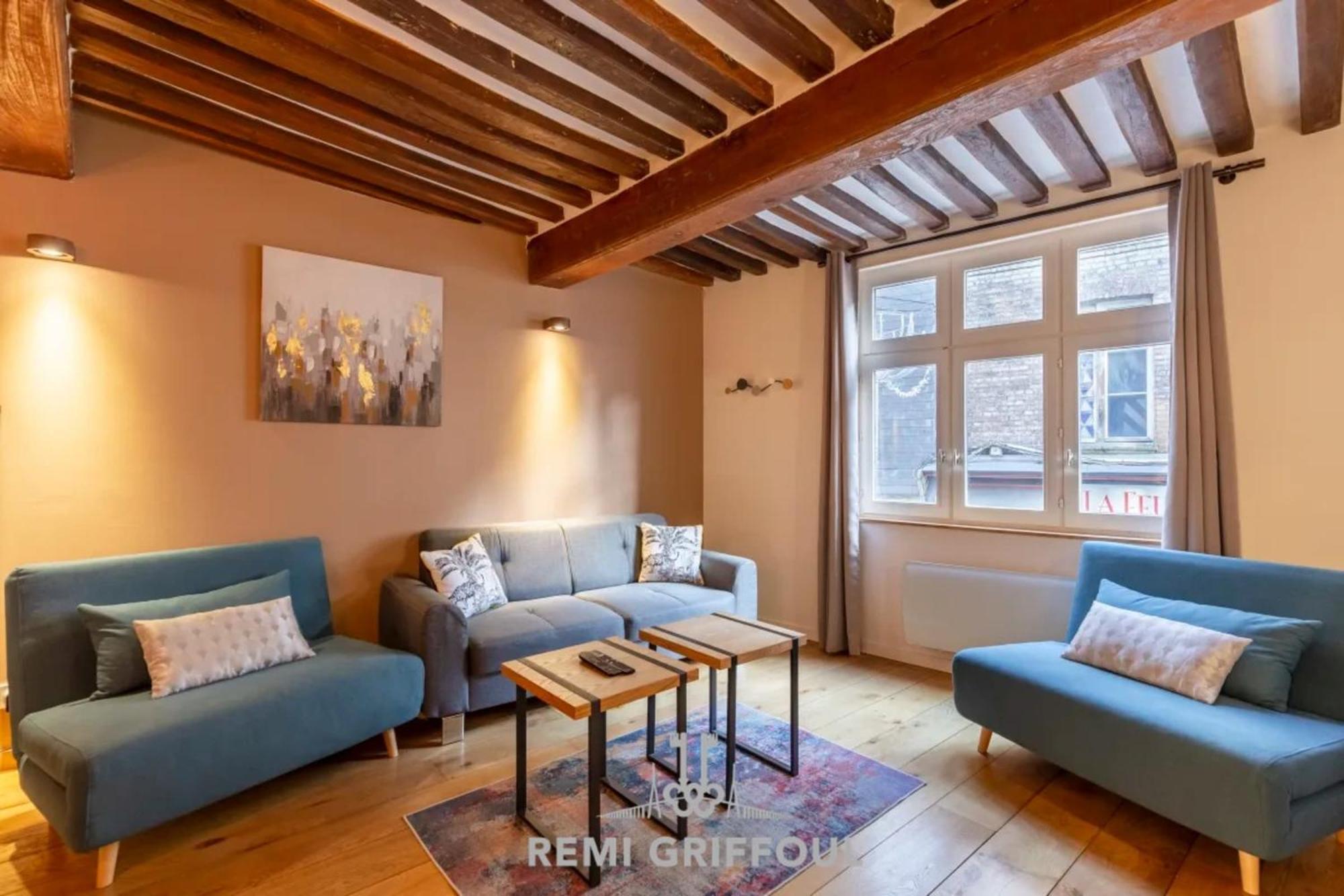 La Cachette De Lucie Heart Of Honfleur 100M From The Port 2 Guests Apartment Bagian luar foto